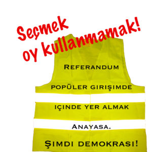 Seçmek oy kullanmamaktir !